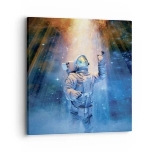 Obraz na plátne - Konečne v cieli - 30x30 cm