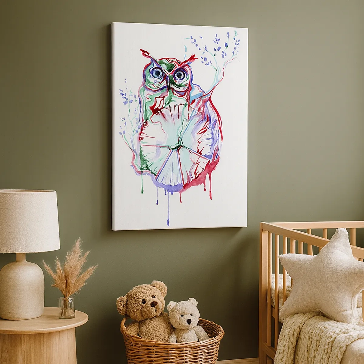 Obraz na plátne - Múdra od prírody - 50x70 cm