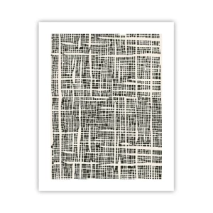 Plagát - Tkaná kompozícia - 40x50 cm