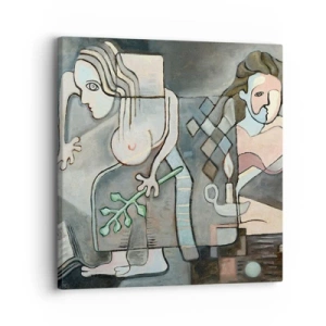 Obraz na plátne - Mozaika ducha a hmoty - 30x30 cm