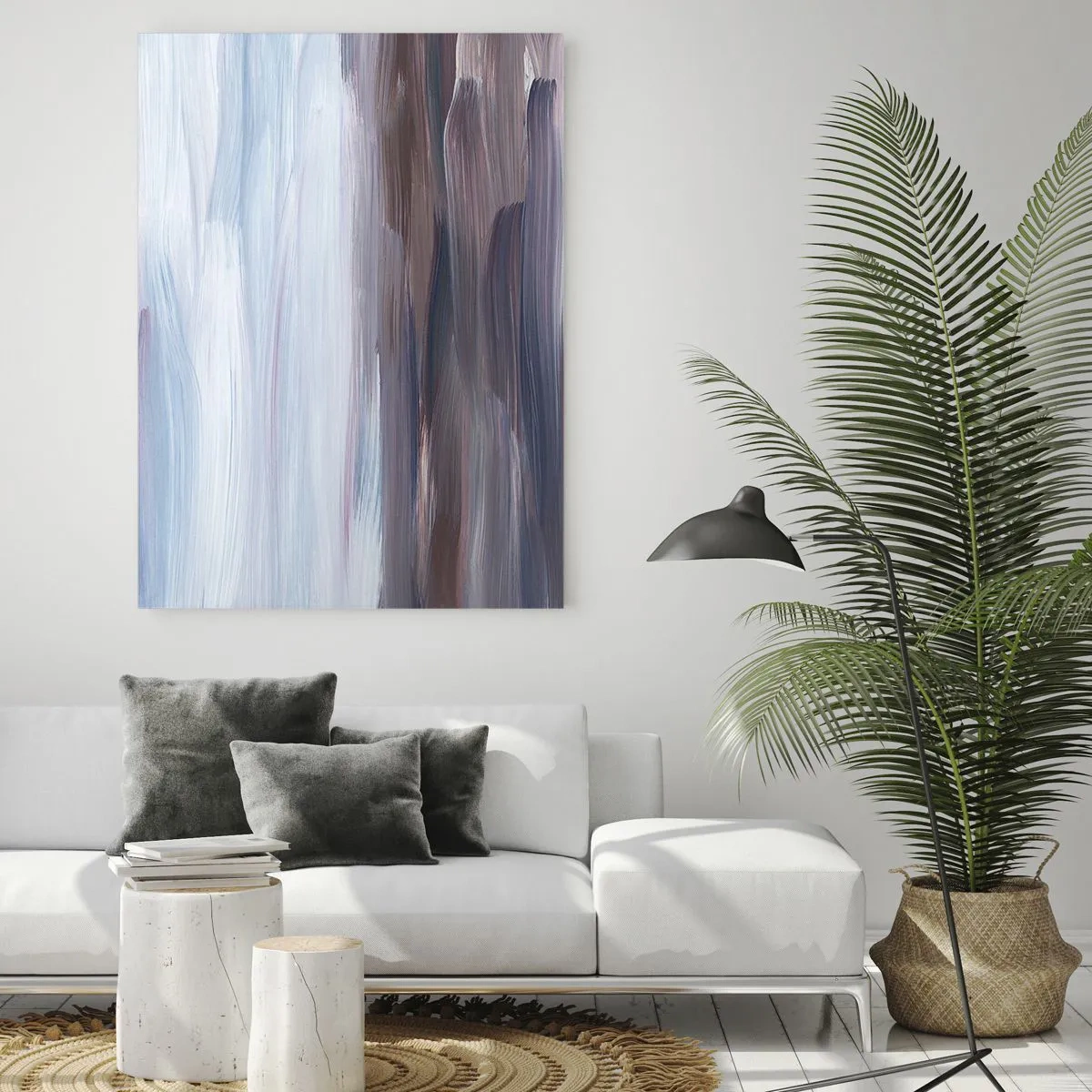 Obraz na skle - Živly: voda - 80x120 cm