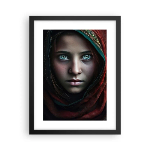 Plagát v čiernom ráme - Východná princezná - 30x40 cm