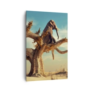 Obraz na plátne - Nový uhol pohľadu - 80x120 cm