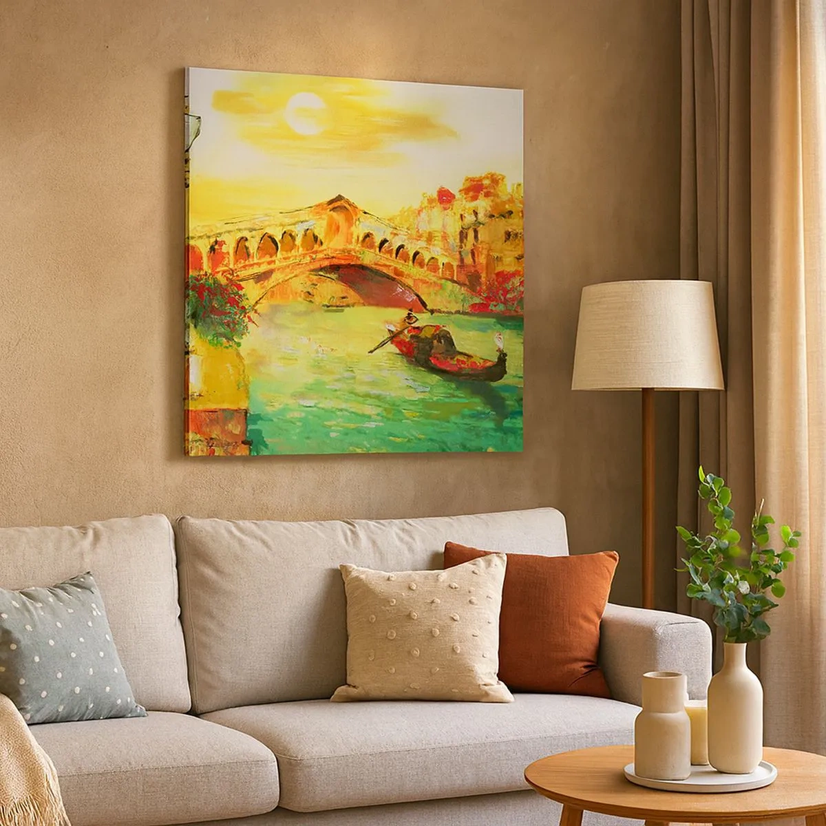 Obraz na plátne - Púť zamilovaných - 30x30 cm