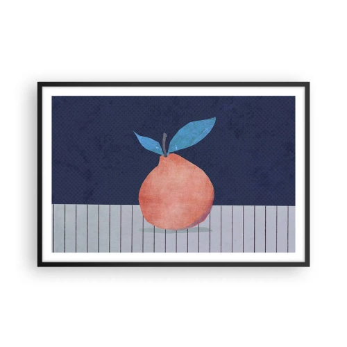 Plagát v čiernom ráme - Konvexita a rovina - 91x61 cm
