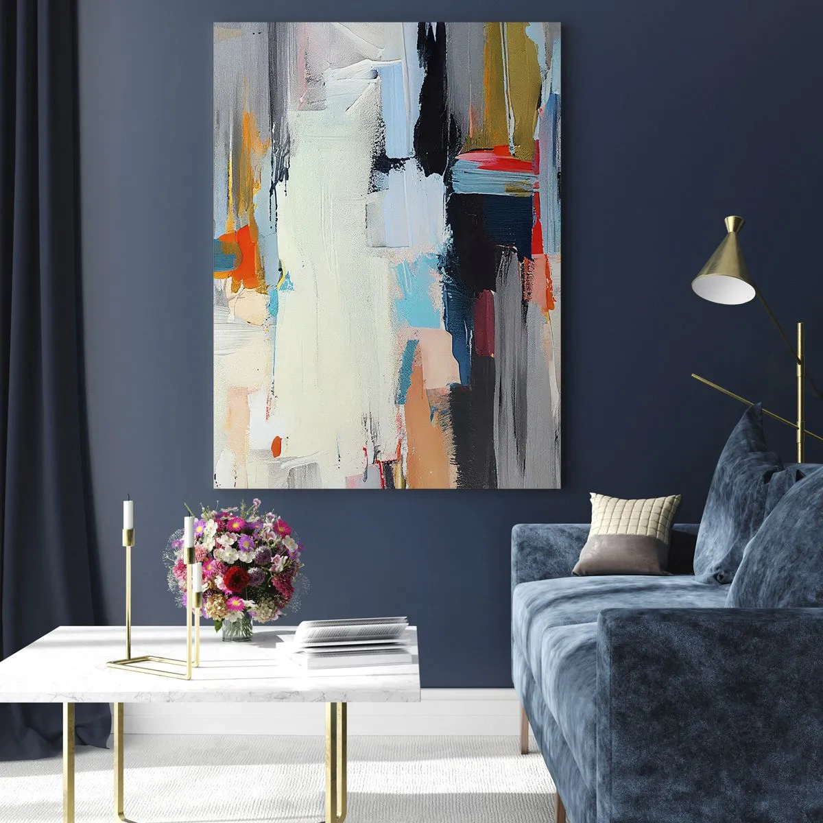 Obraz na skle - Nejaký spôsob? - 80x120 cm