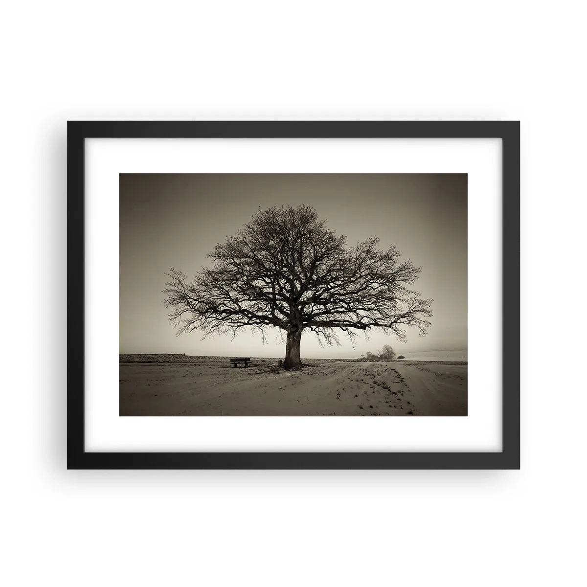 Plagát v čiernom ráme - Odtiaľ až do večnosti - 40x30 cm