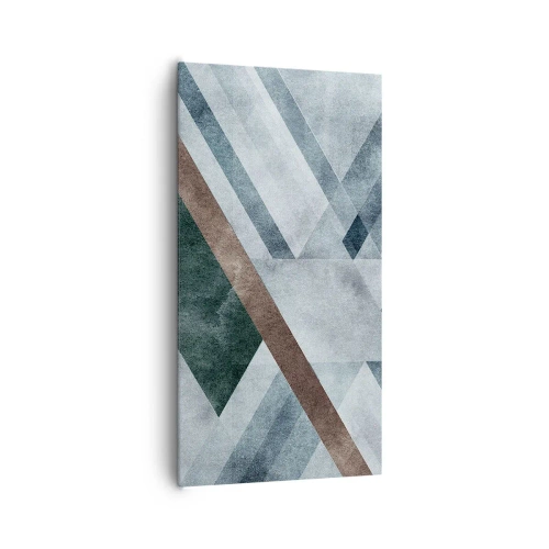 Obraz na plátne - Sofistikovaná elegancia geometrie - 65x120 cm
