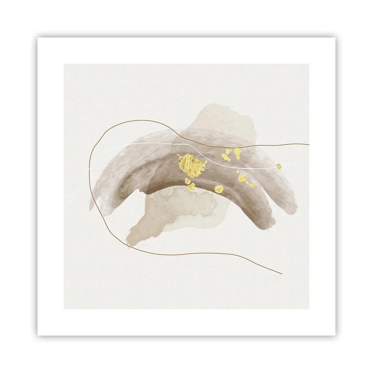 Plagát - Vesmírna bytosť - 40x40 cm