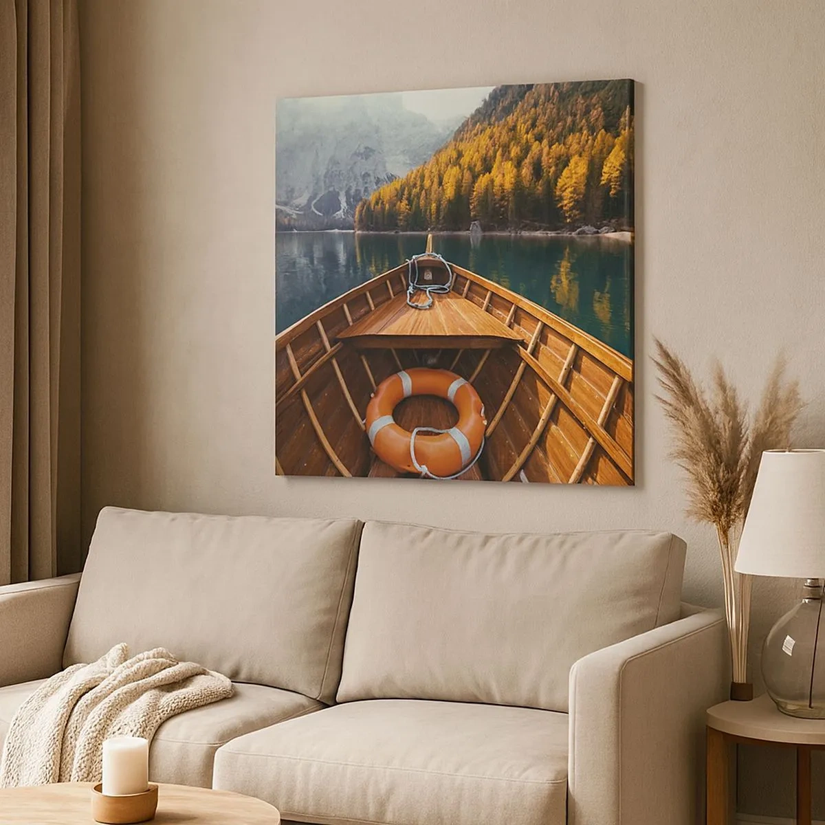 Obraz na plátne - Horská túra - 30x30 cm