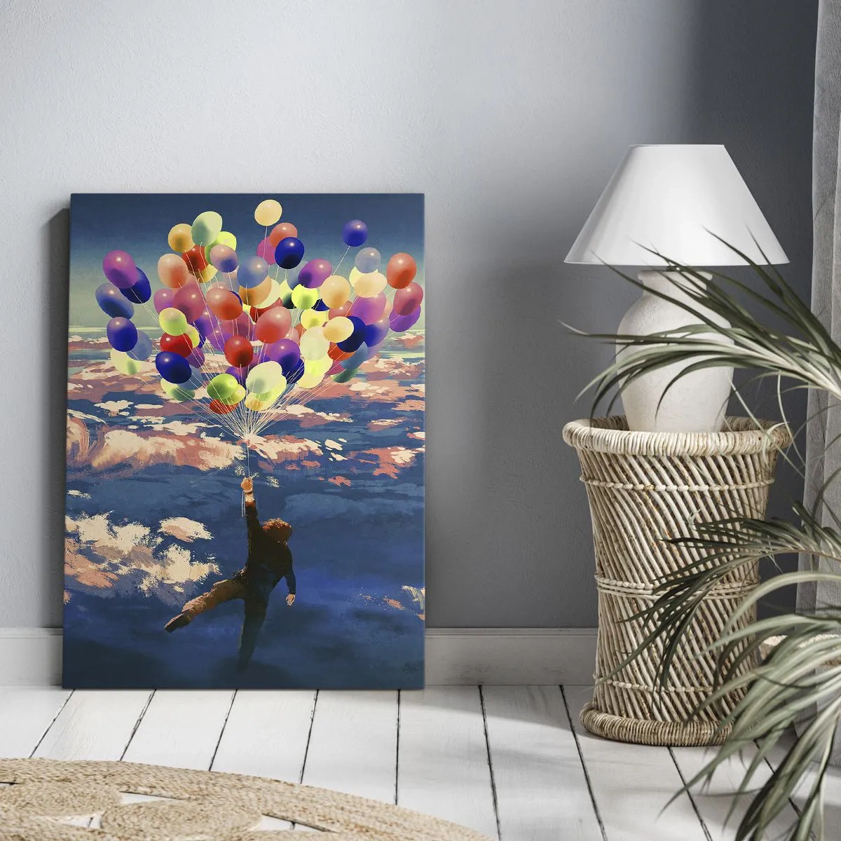 Obraz na plátne - Splnené sny detstva - 55x100 cm
