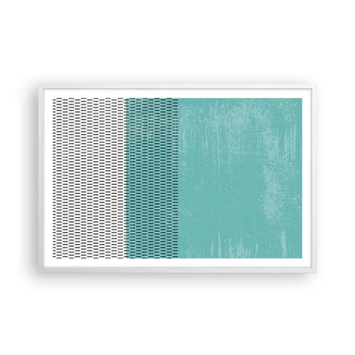 Plagát v bielom ráme - Vyvážená kompozícia - 91x61 cm