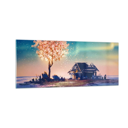 Obraz na skle - Príroda neskončí - 100x40 cm