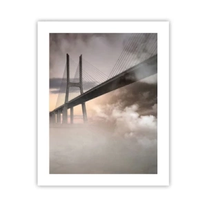 Plagát - Pri rieke, ktorá nie je - 40x50 cm