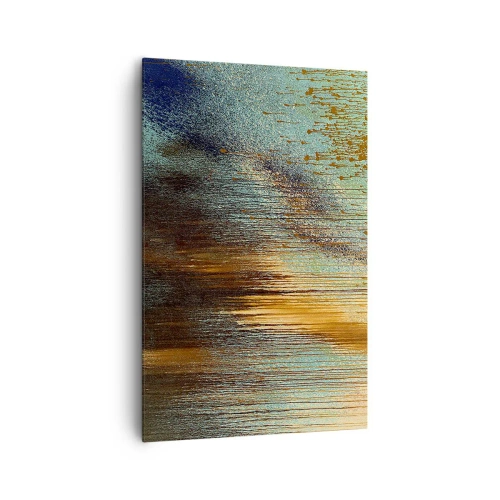 Obraz na plátne - Nenáhodná farebná kompozícia - 80x120 cm