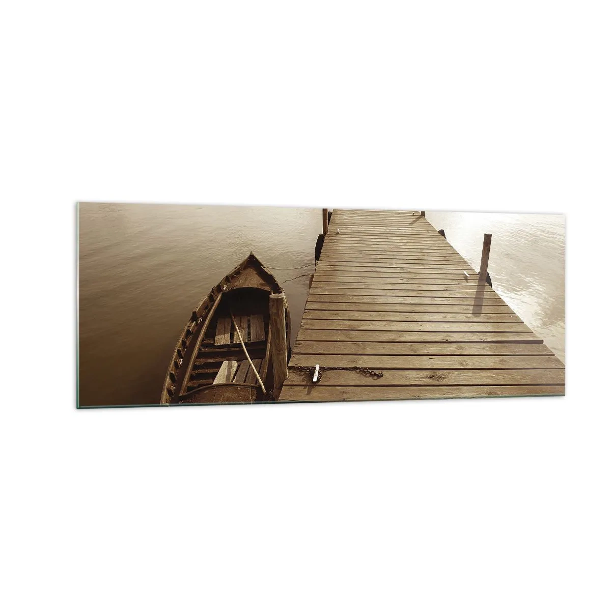 Obraz na skle - Veľký pokoj - 140x50 cm