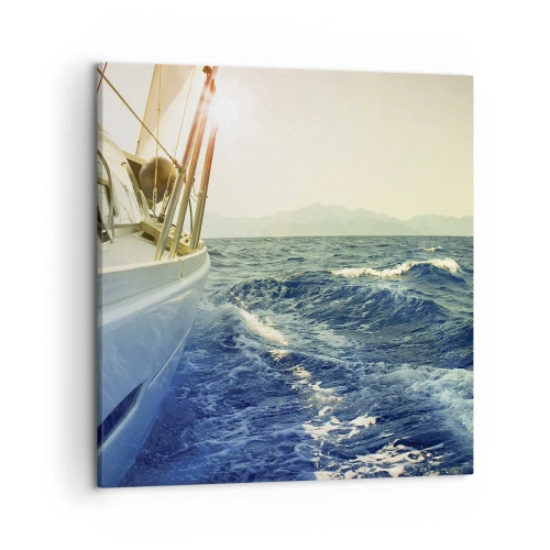 Obraz na plátne - Za dobrodružstvom - 50x50 cm