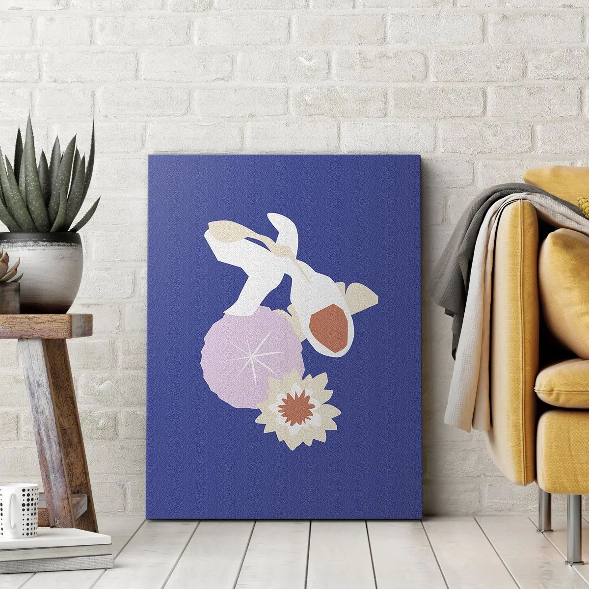 Obraz na plátne - Kompozícia kvetov a pukov - 80x120 cm