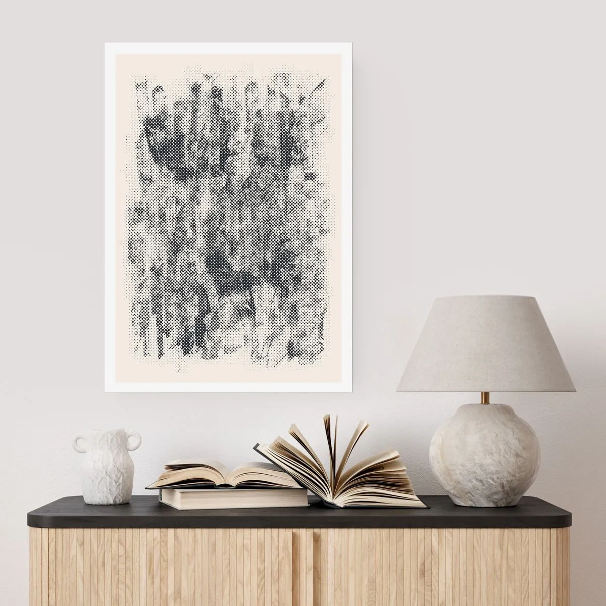 Plagát - Hmlistá kompozícia - 61x91 cm