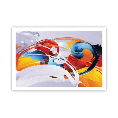 Plagát - Tanec živlov - 91x61 cm