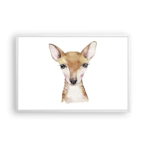 Plagát v bielom ráme - Povaha nevinnosti - 91x61 cm