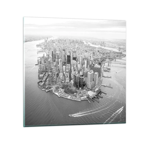 Obraz na skle - Ako nemilovať? - 70x70 cm