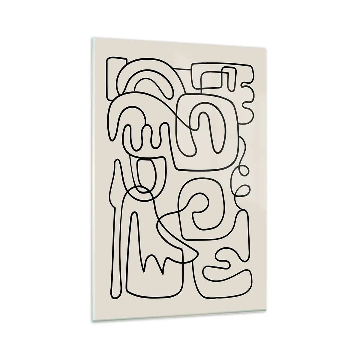 Obraz na skle - Podľa stopy - 80x120 cm