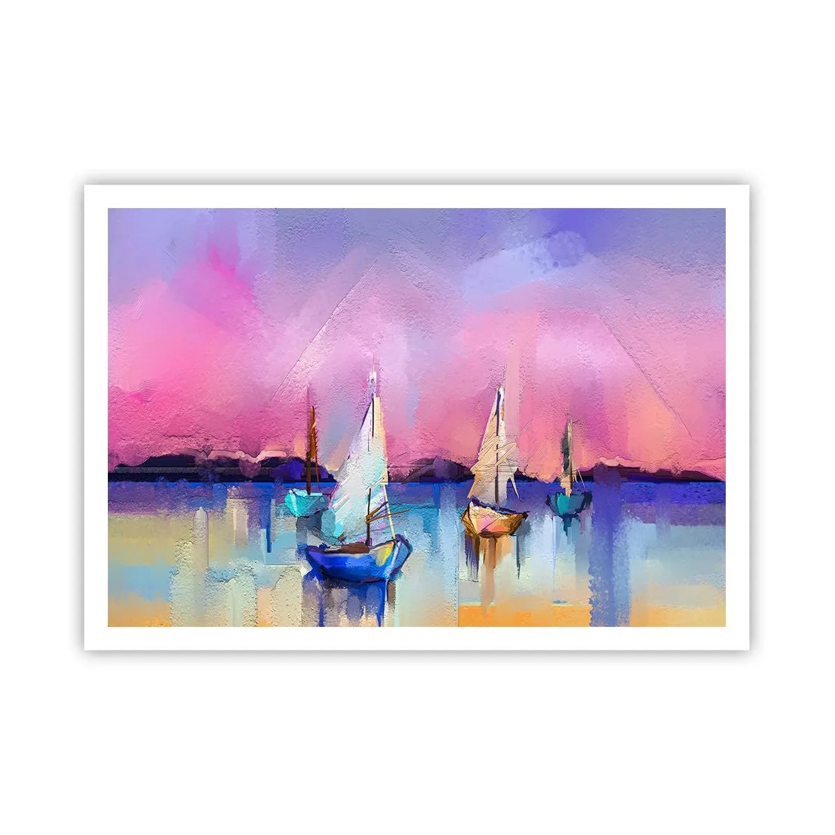 Plagát - Smer: široká voda - 100x70 cm