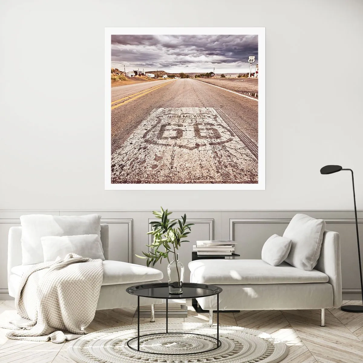 Plagát - Mother Road - americká legenda - 30x30 cm