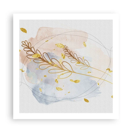 Plagát - Zlatý závan - 60x60 cm