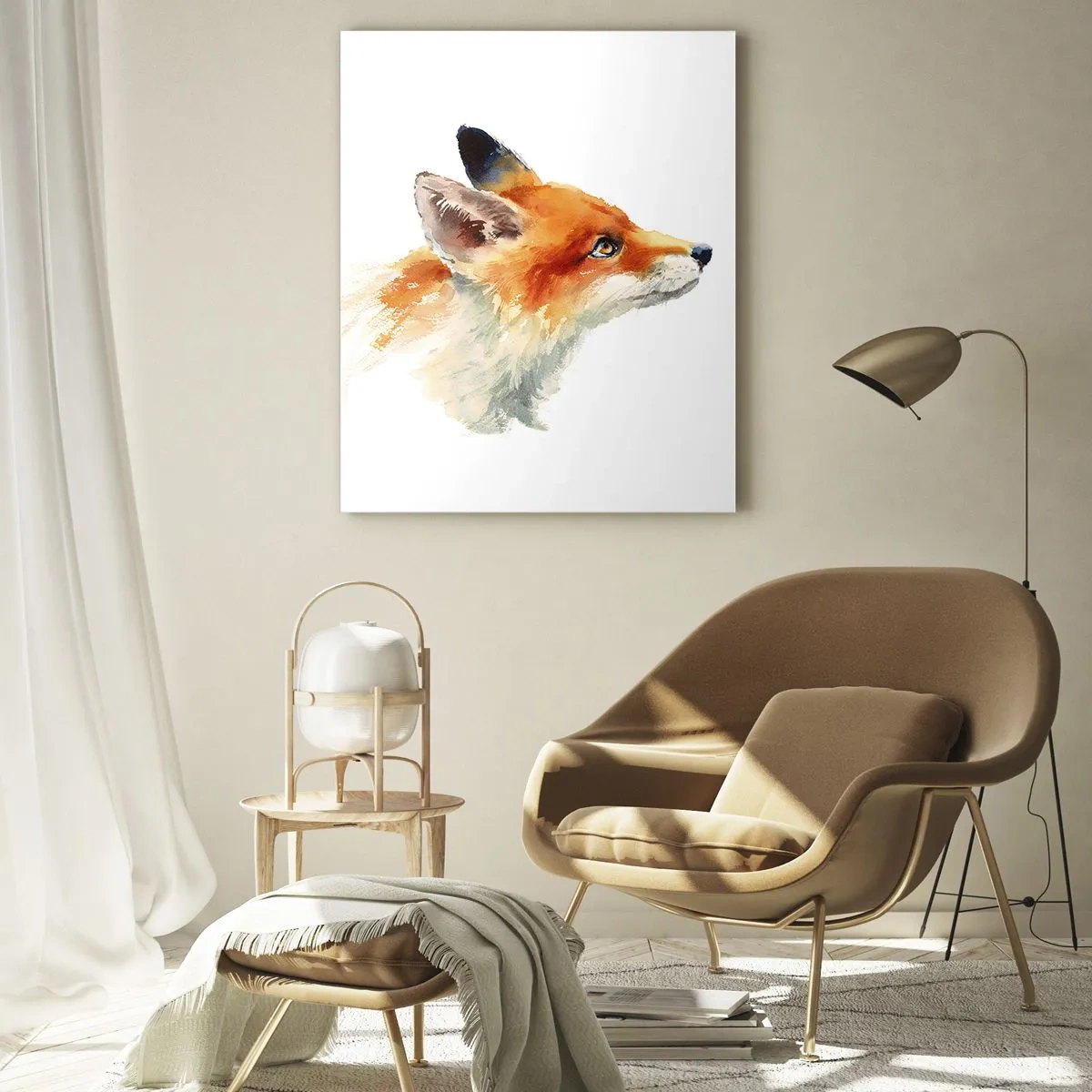 Obraz na skle - Opatrnosti nie je nikdy dosť - 50x70 cm