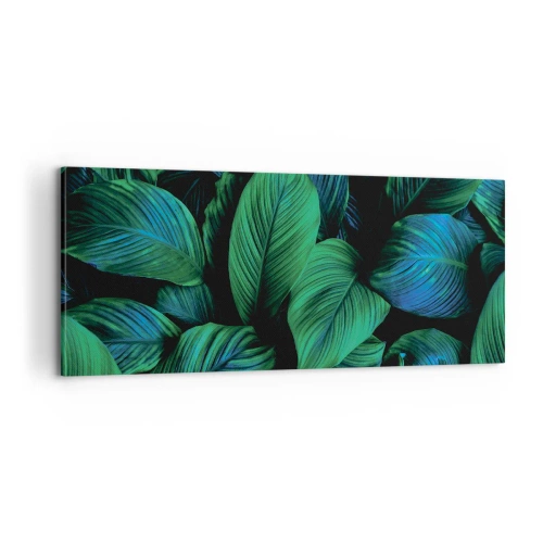 Obraz na plátne - V zelenom dave - 100x40 cm