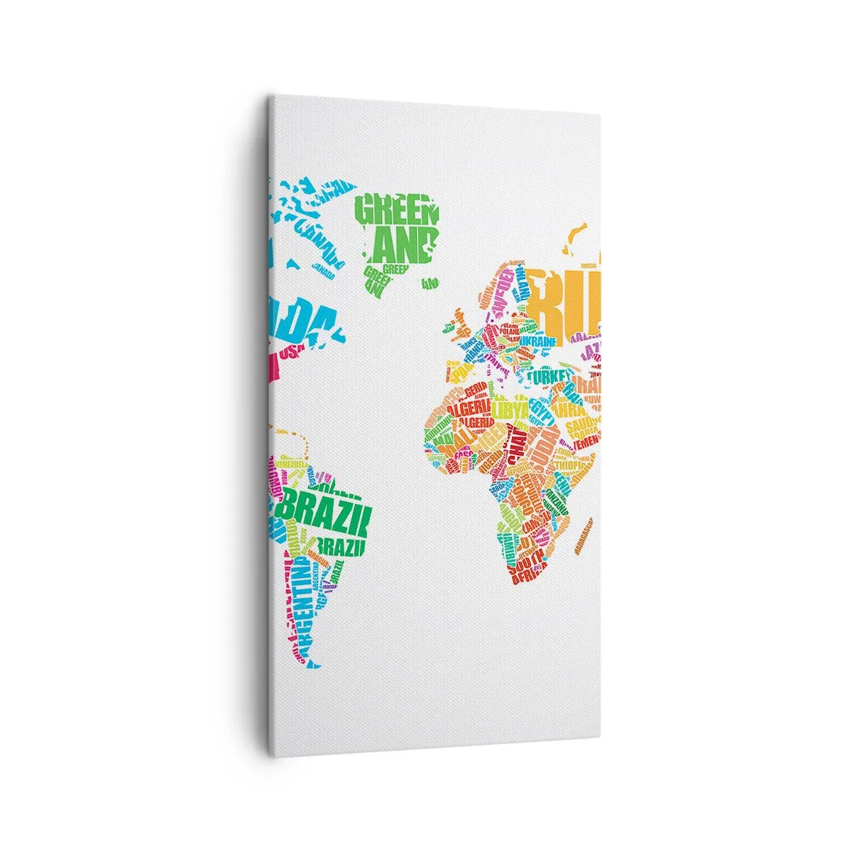 Obraz na plátne - Chcem spoznať všetky - 45x80 cm