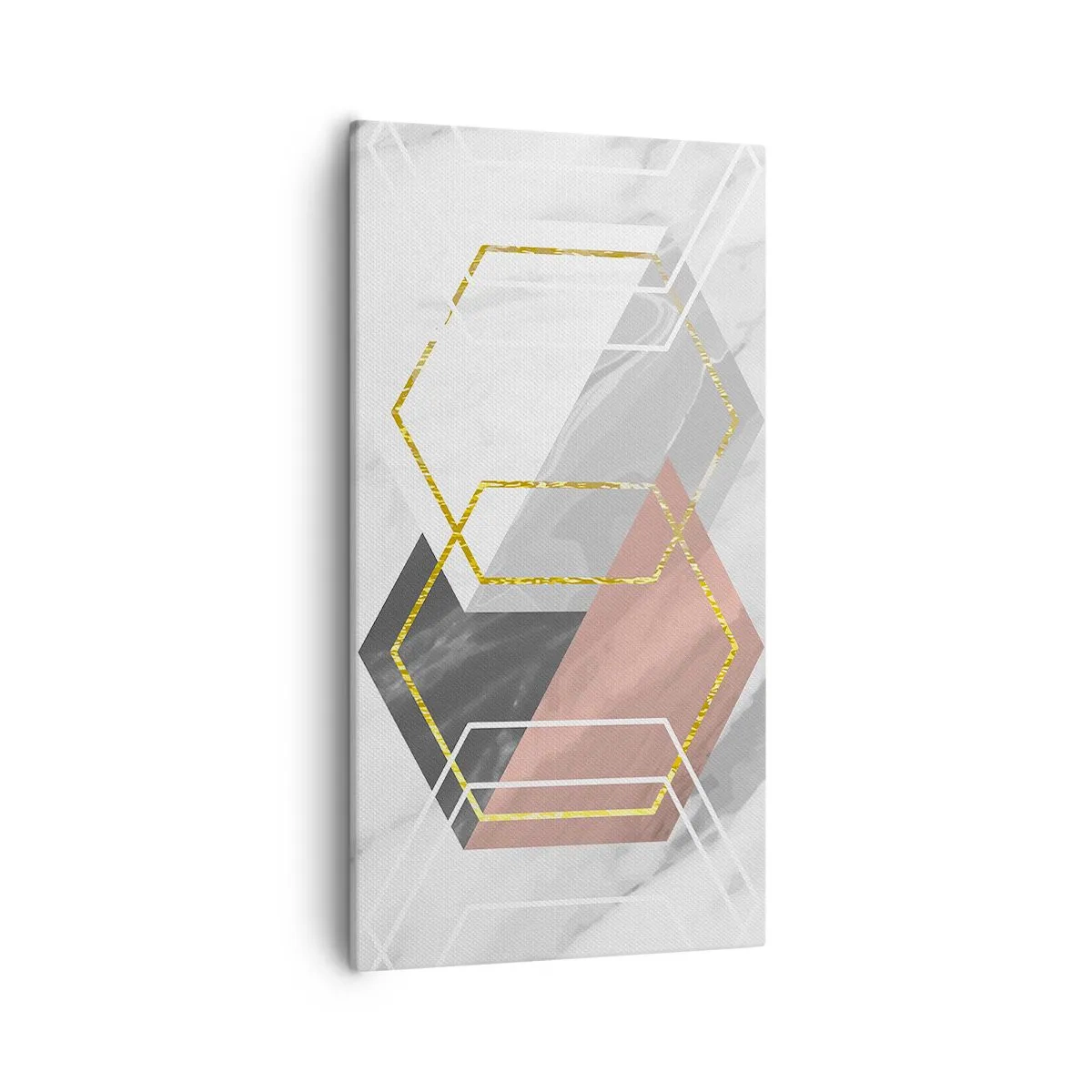 Obraz na plátne - Reťazová kompozícia - 55x100 cm