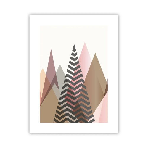 Plagát - Pyramidálny pohľad - 30x40 cm