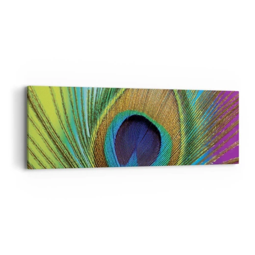 Obraz na plátne - Tvárou v tvár - 90x30 cm