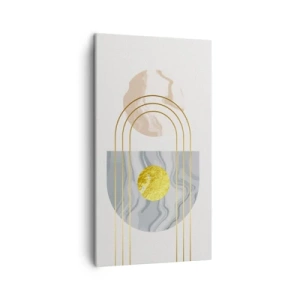 Obraz na plátne - Jas a žiarivosť - 45x80 cm