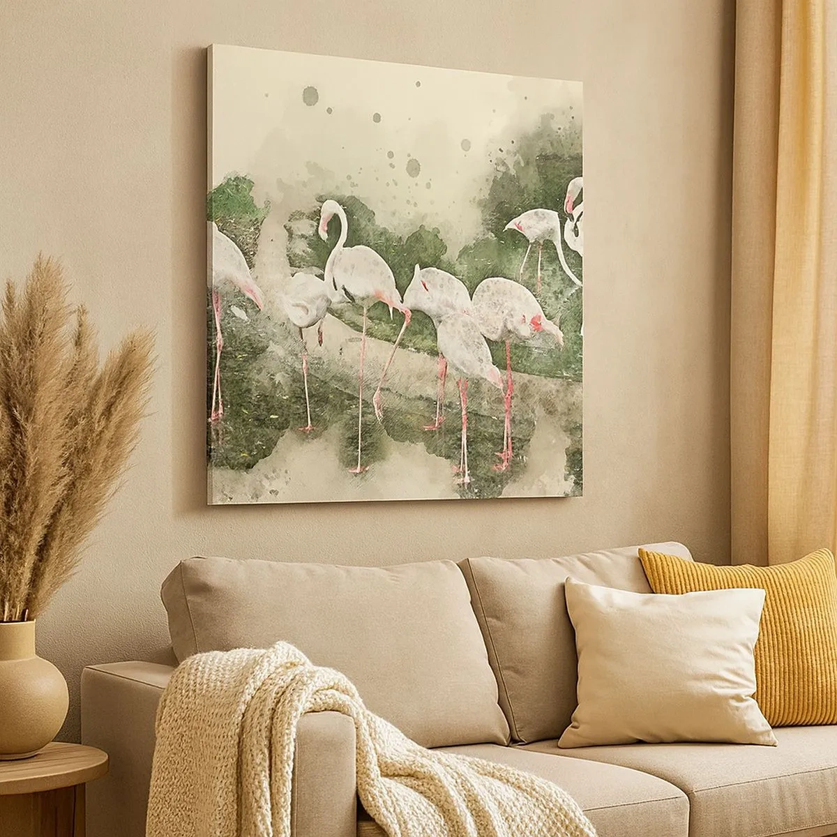 Obraz na plátne - Exotický sen - 30x30 cm