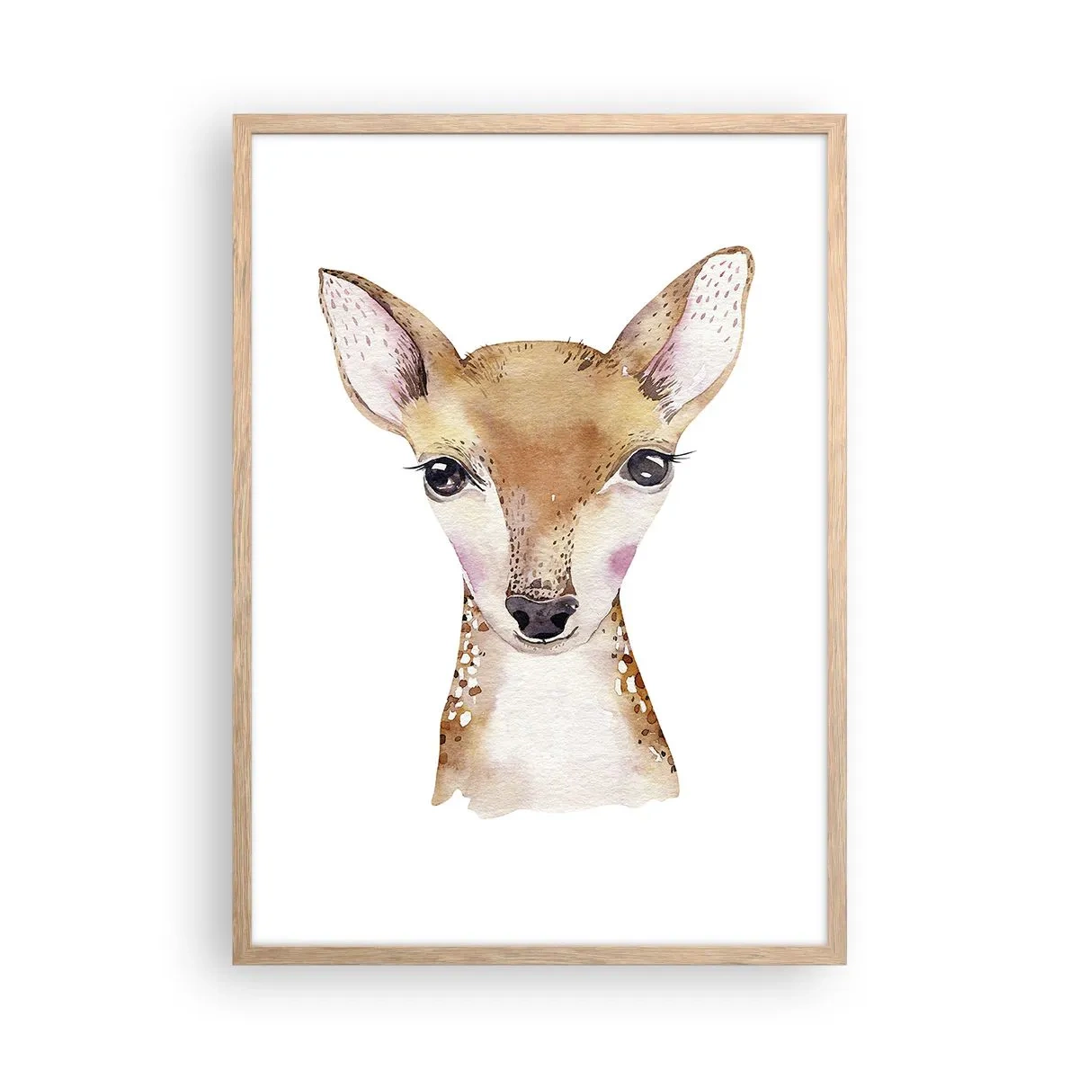 Plagát v ráme zo svetlého duba - Povaha nevinnosti - 50x70 cm