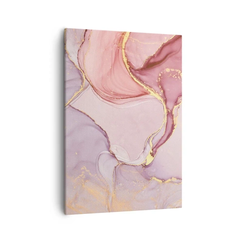 Obraz na plátne - Maznanie farieb - 50x70 cm