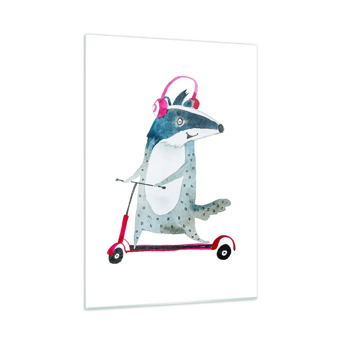 Obraz na skle - Jazvečie radosti - 50x70 cm