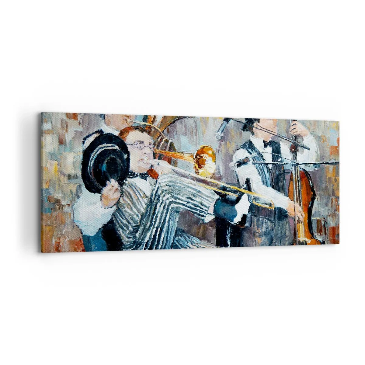 Obraz na plátne - Celý tento jazz - 100x40 cm