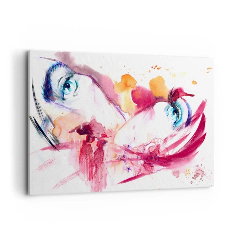 Obraz na plátne - V blízkosti svet rozkvitá - 100x70 cm