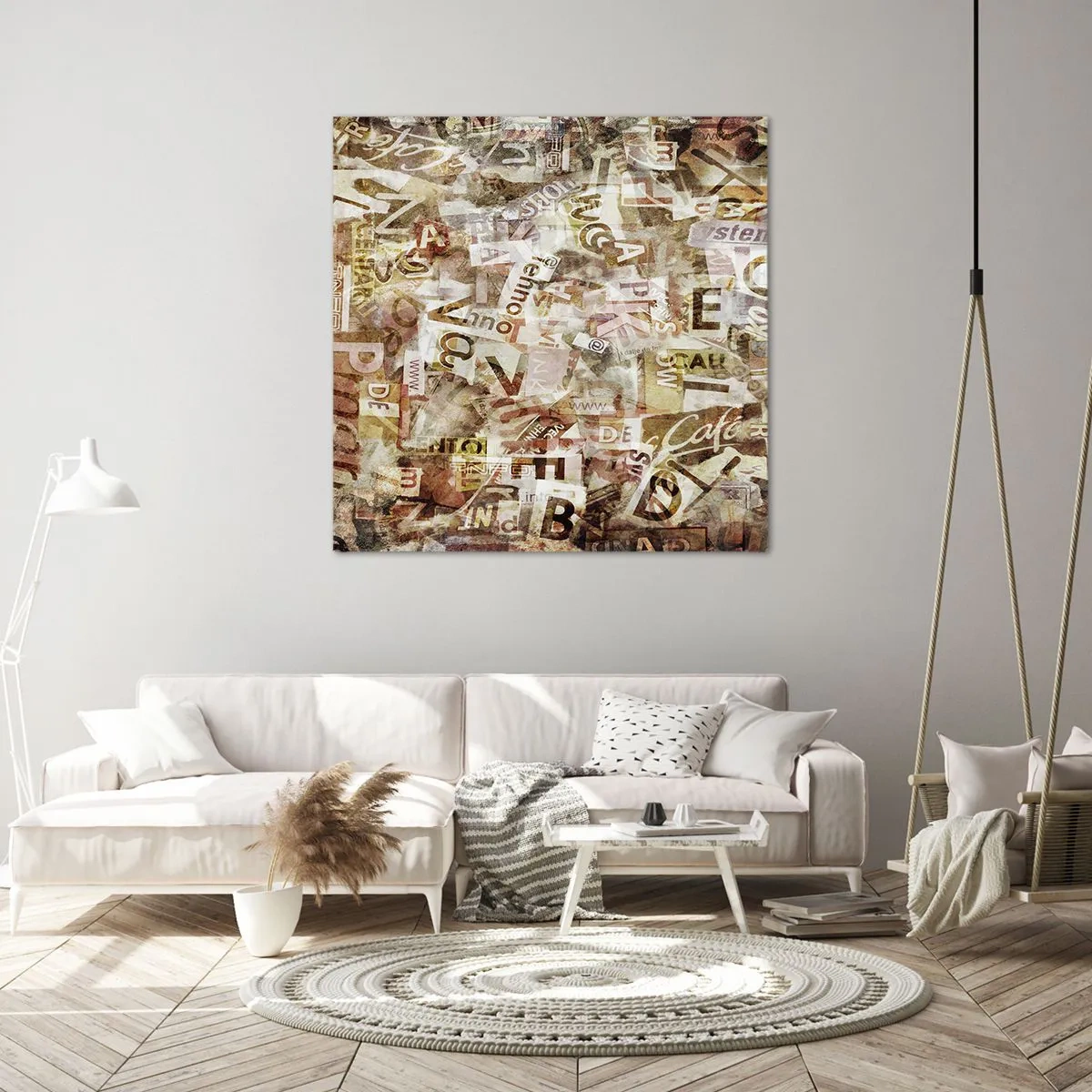 Obraz na plátne - Táraniny - 70x70 cm