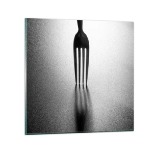 Obraz na skle - Svetlo a tieň - 60x60 cm