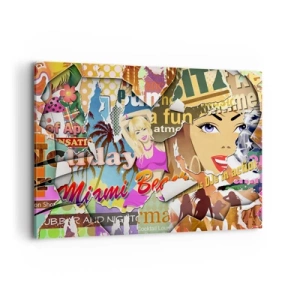 Obraz na plátne - Prázdninová retrospektíva - 100x70 cm