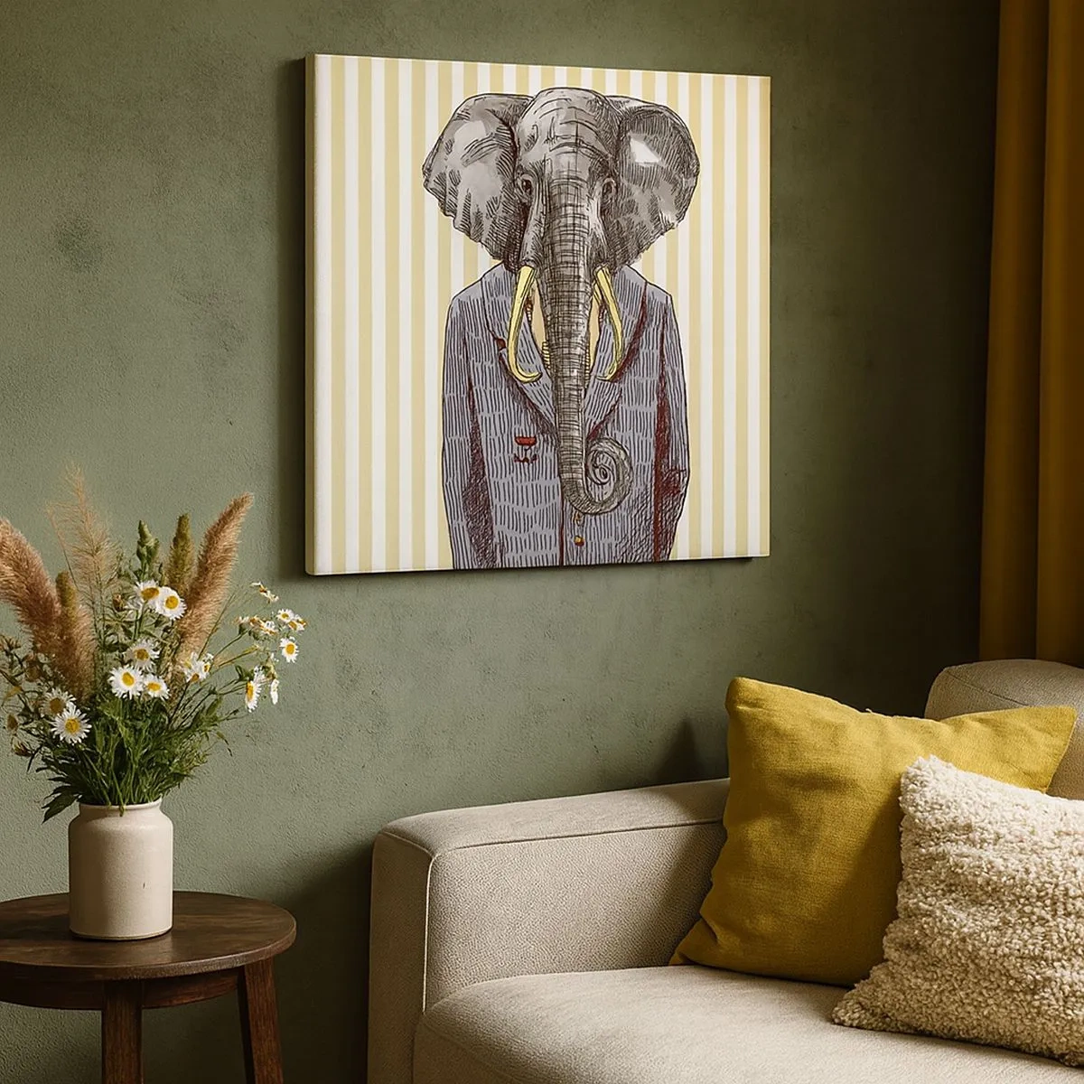 Obraz na plátne - Elegantný od prírody - 30x30 cm