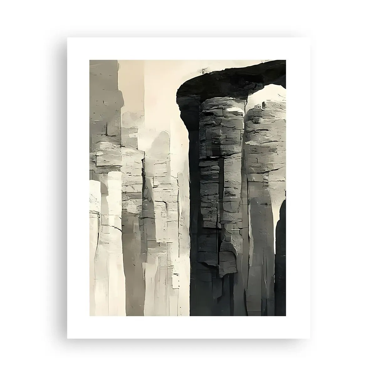 Plagát - Majestátnosť starožitnosti - 40x50 cm