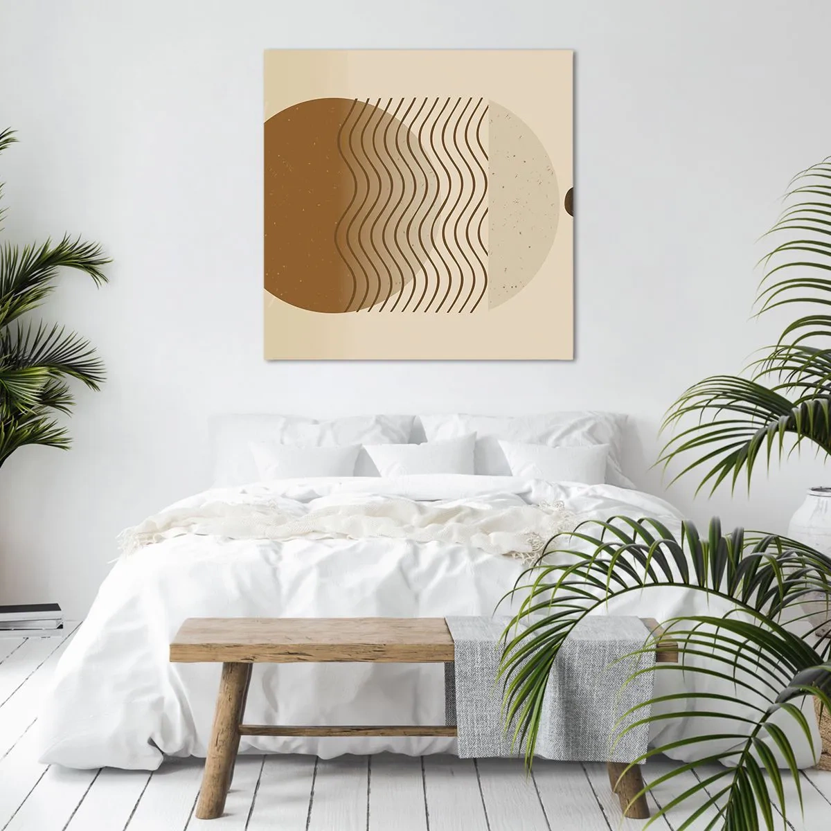 Obraz na plátne - O pôvode geometrických obrazcov - 30x30 cm
