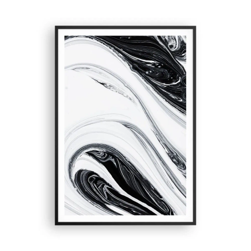 Plagát v čiernom ráme - Spojenie protikladov - 70x100 cm